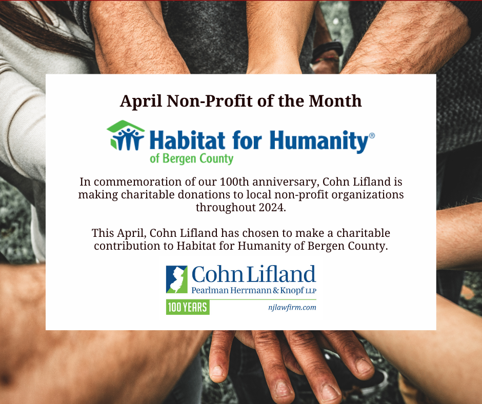 photo for Cohn Lifland Celebrates Habitat for Humanity of Bergen County